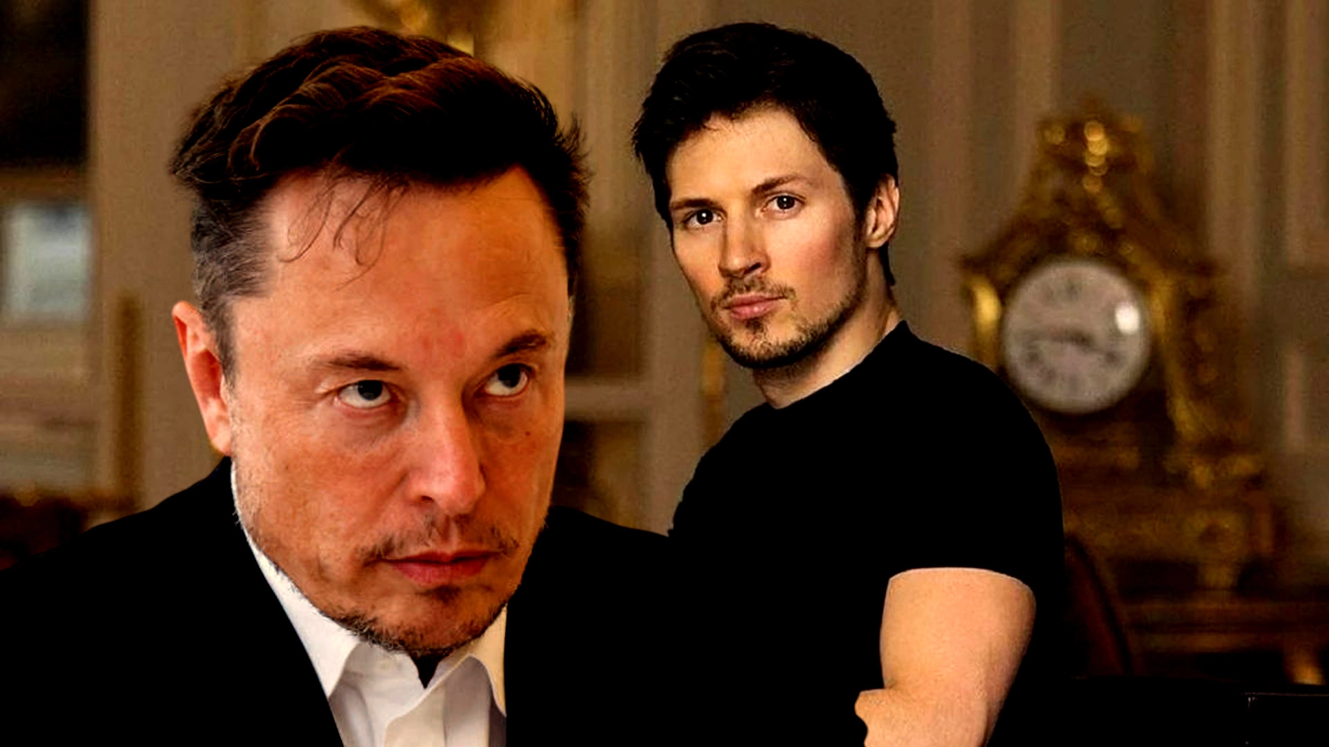 Pavel Durov Vs Elon Musk Stare down