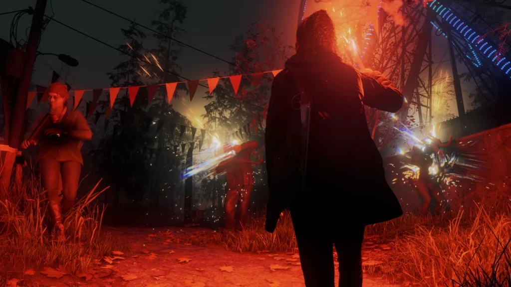 Alan Wake Playstation 5 Pro Gameplay Screenshot